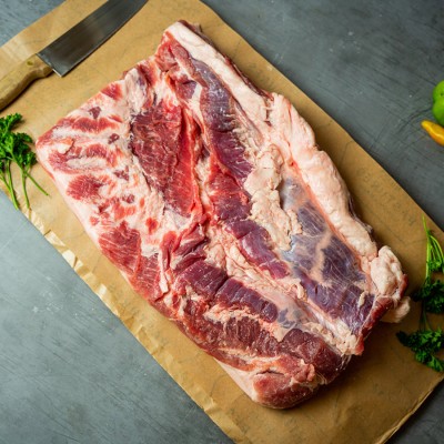 Свинина ребрышки мясные 900 г - купить в Лебедкино